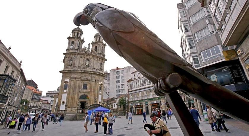 Apartamento En Zona Monumental Pontevedra Extérieur photo