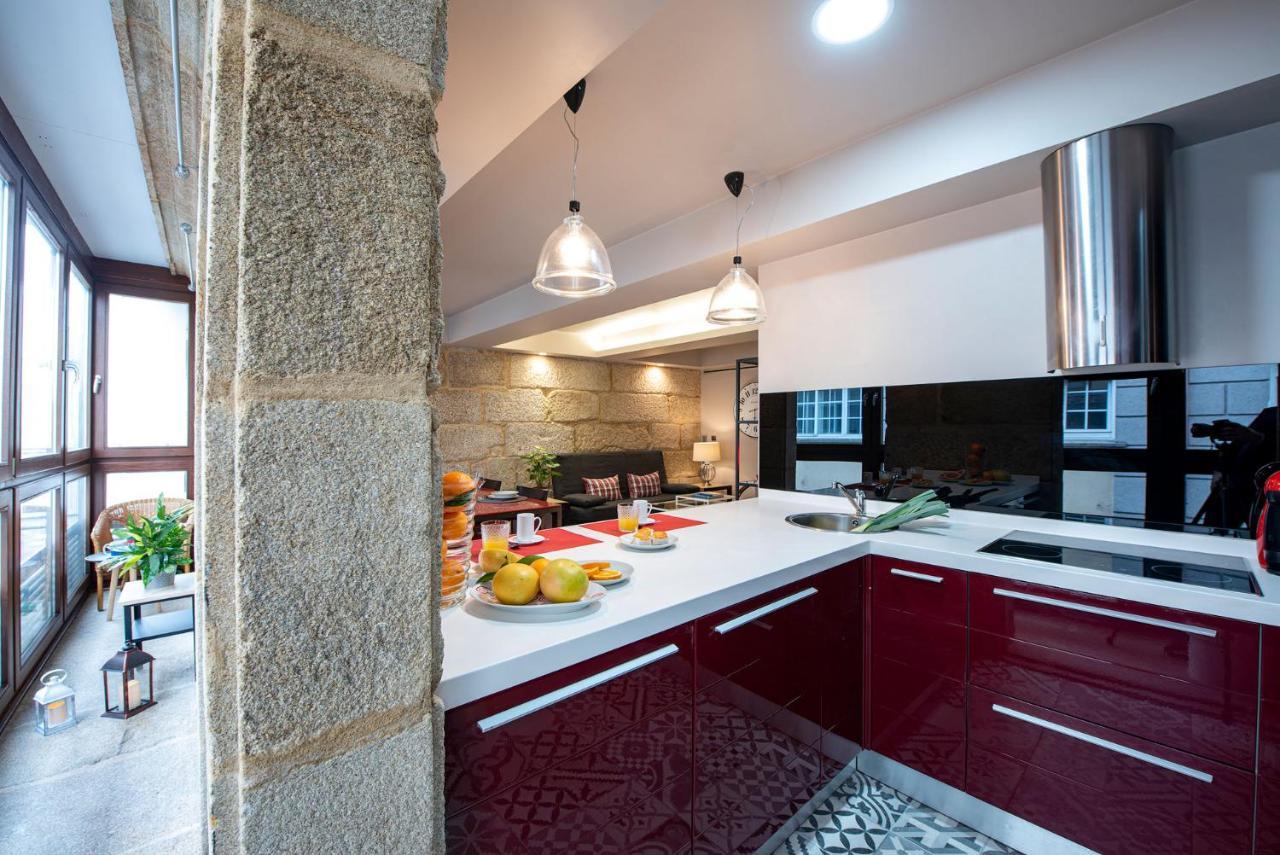 Apartamento En Zona Monumental Pontevedra Extérieur photo